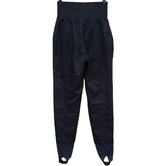 VINTAGE 80's METROPOLIS COULOIR Black High Waisted Stirrup Ski Pants S 4 Aviator - Picture 5 of 16